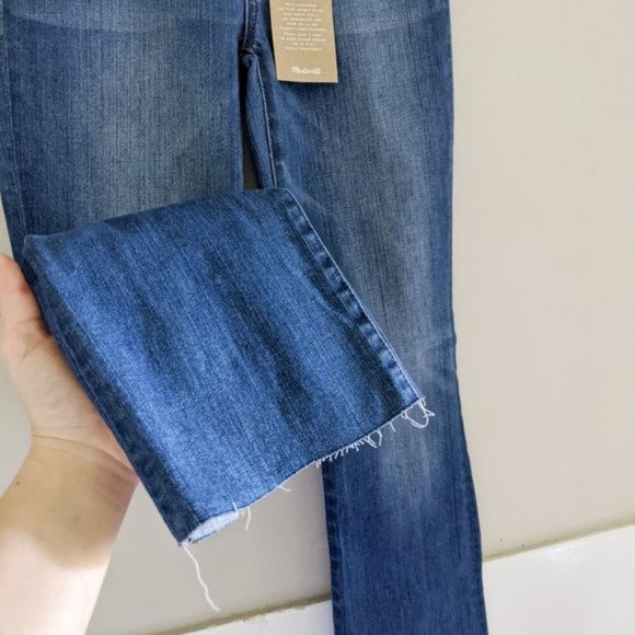 New Madewell Cali-Demi Boot Jean in Kemper Wash Size 23 - Picture 5 of 11